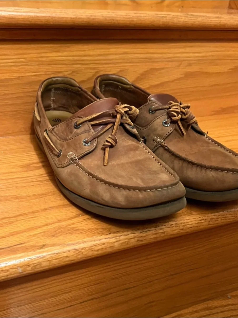 Johnston & Murphy tan leather